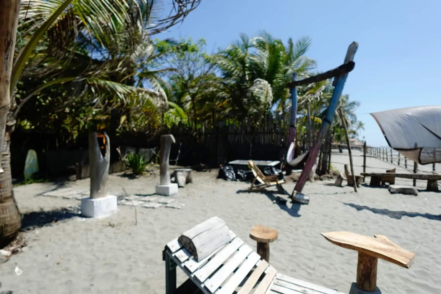 Asoleadoras en la playa